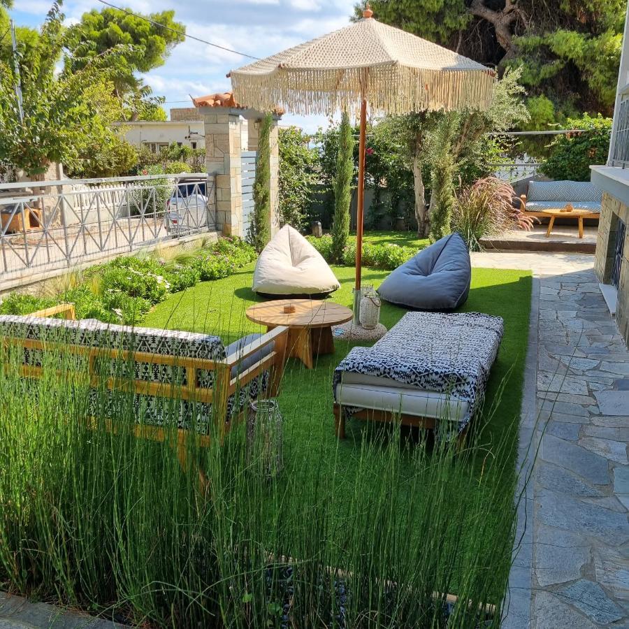 Augoustinos - Sea Side Luxury Apartments Artemida  Dış mekan fotoğraf
